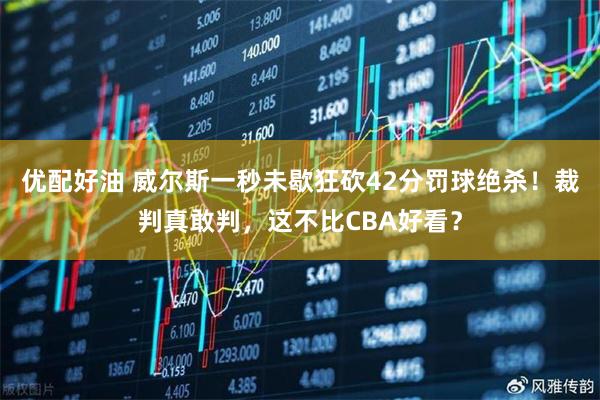 优配好油 威尔斯一秒未歇狂砍42分罚球绝杀！裁判真敢判，这不比CBA好看？
