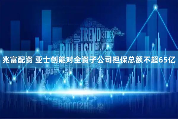 兆富配资 亚士创能对全资子公司担保总额不超65亿